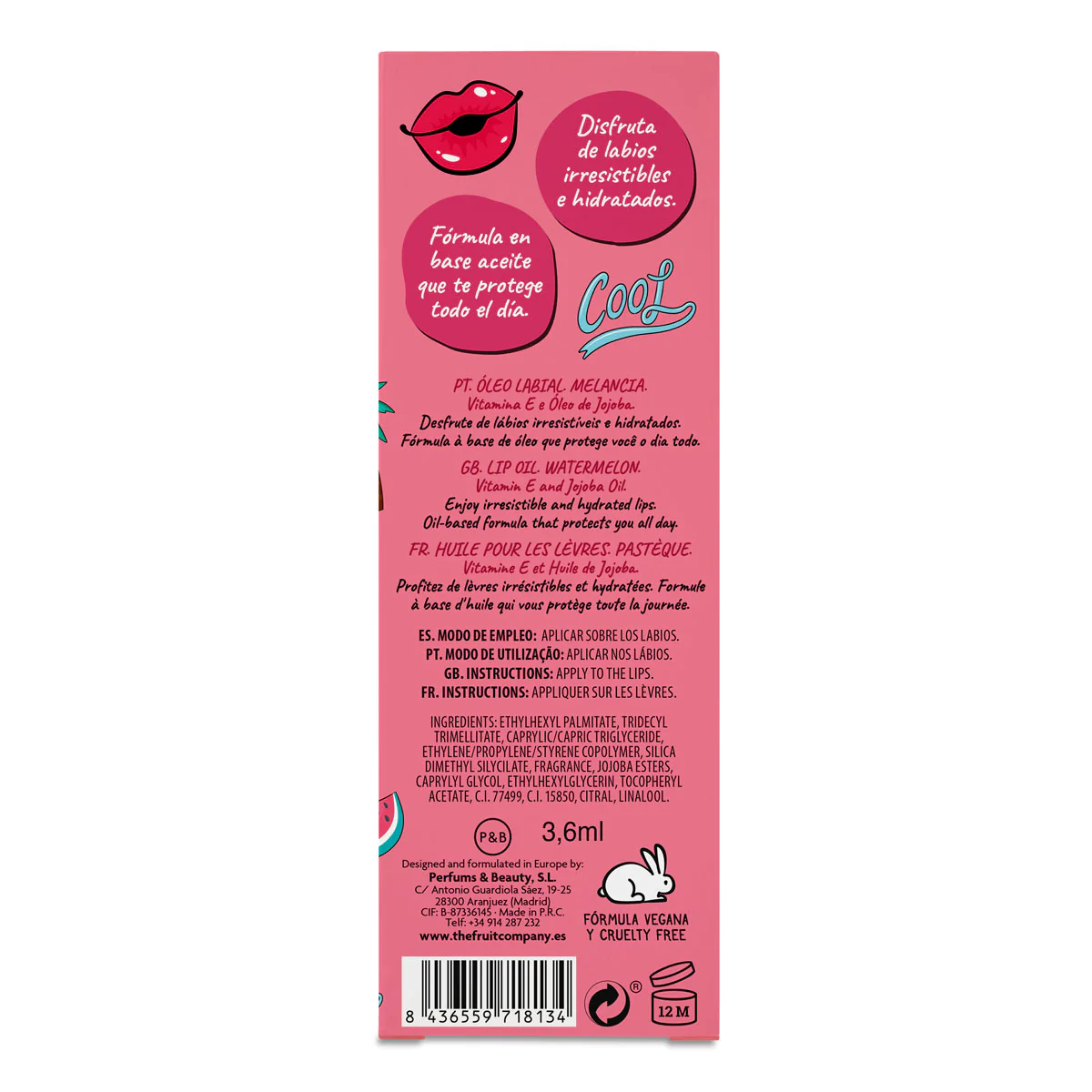 Aceite Labial Sandía - THE FRUIT COMPANY - Image 4