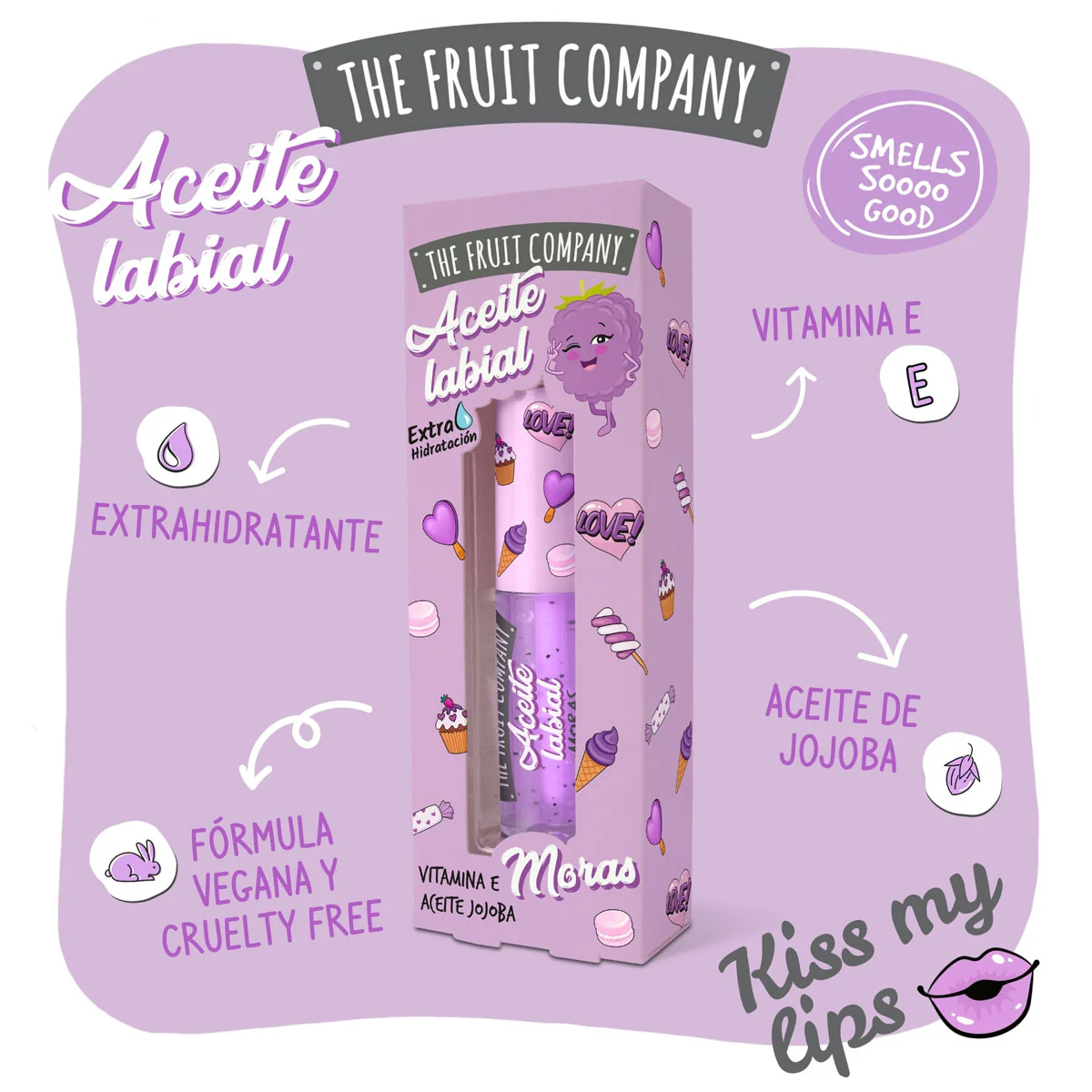 Aceite Labial Moras - THE FRUIT COMPANY - Image 3