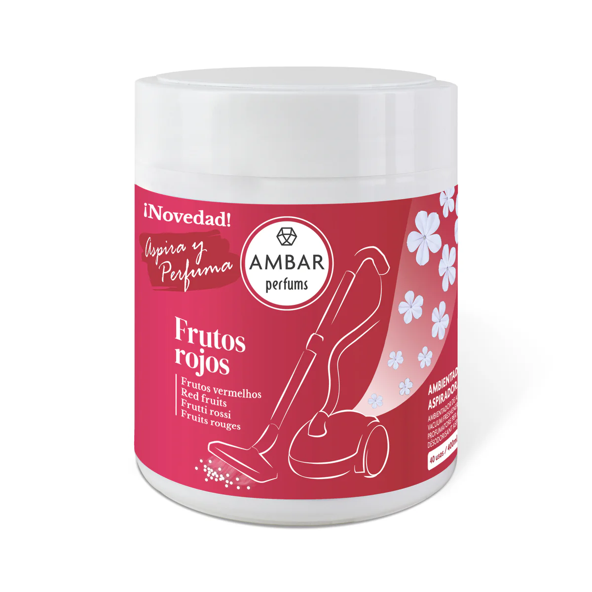 Ambientador Aspiradora Frutos Rojos 400 ml