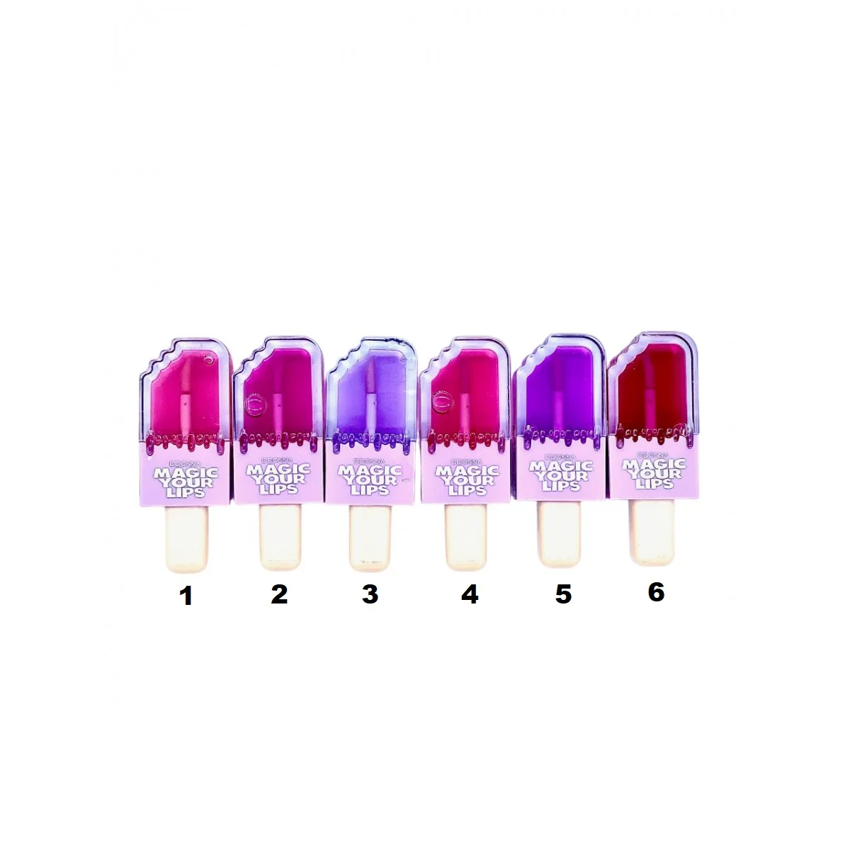Brillo hidratante cambia PH paleta de helado -Magic Your Lip Gloss B - DDonna - Image 3