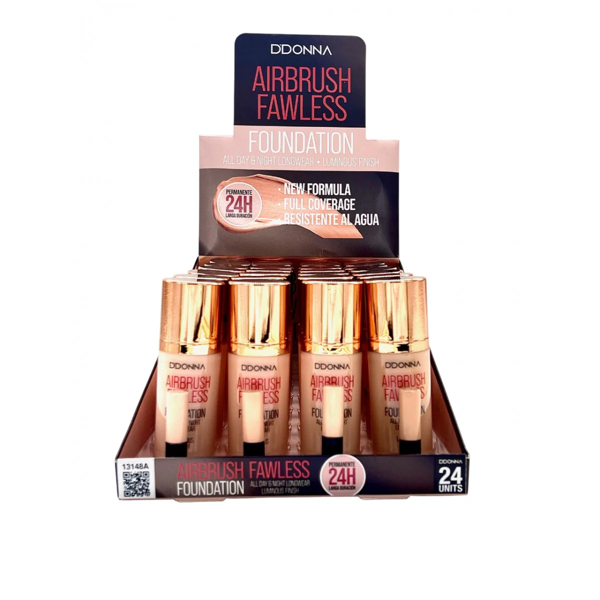 Base de maquillaje fluido - AIRBRUSH FAWLESS FOUNDATION - DDONNA - Image 5