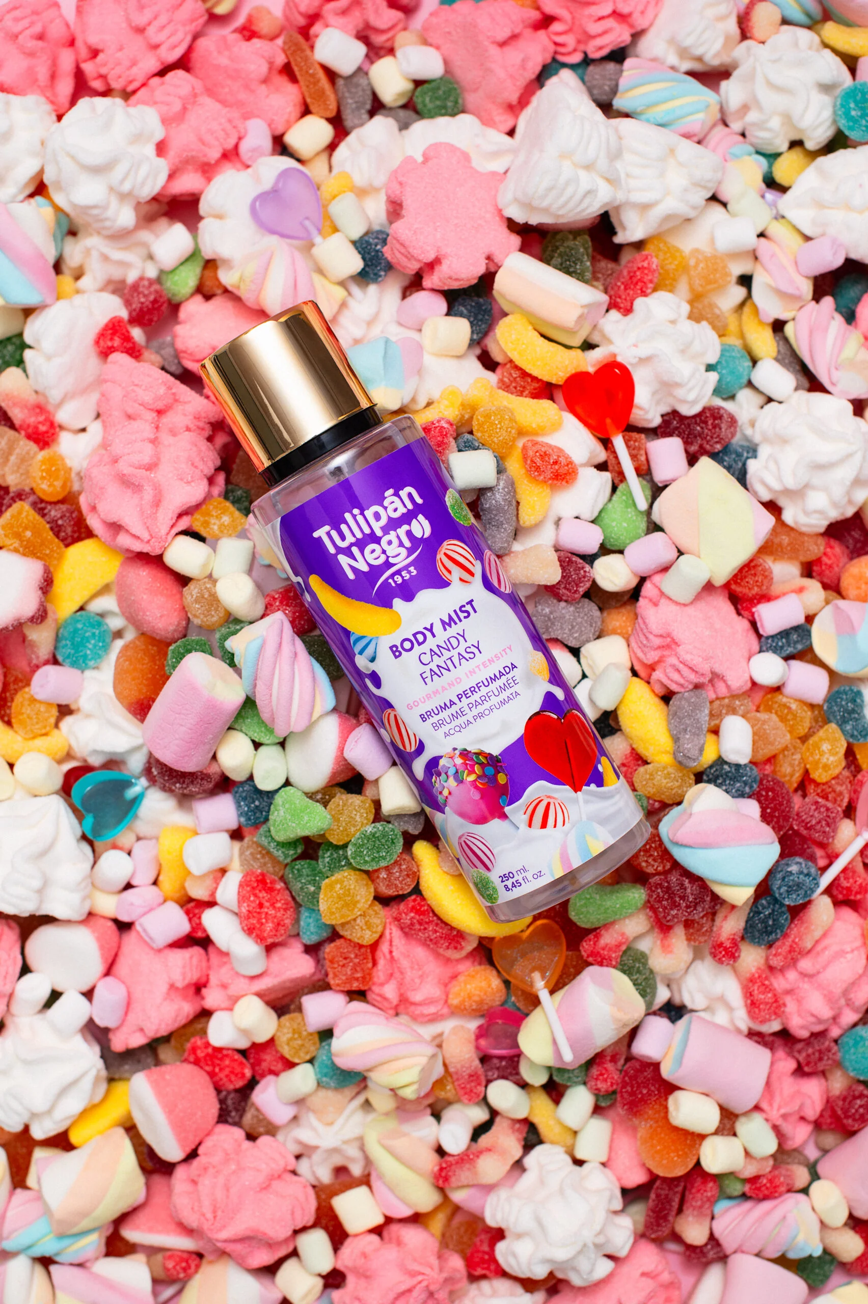 Body Mist Candy Fantasy 250 ml - Tulipán Negro