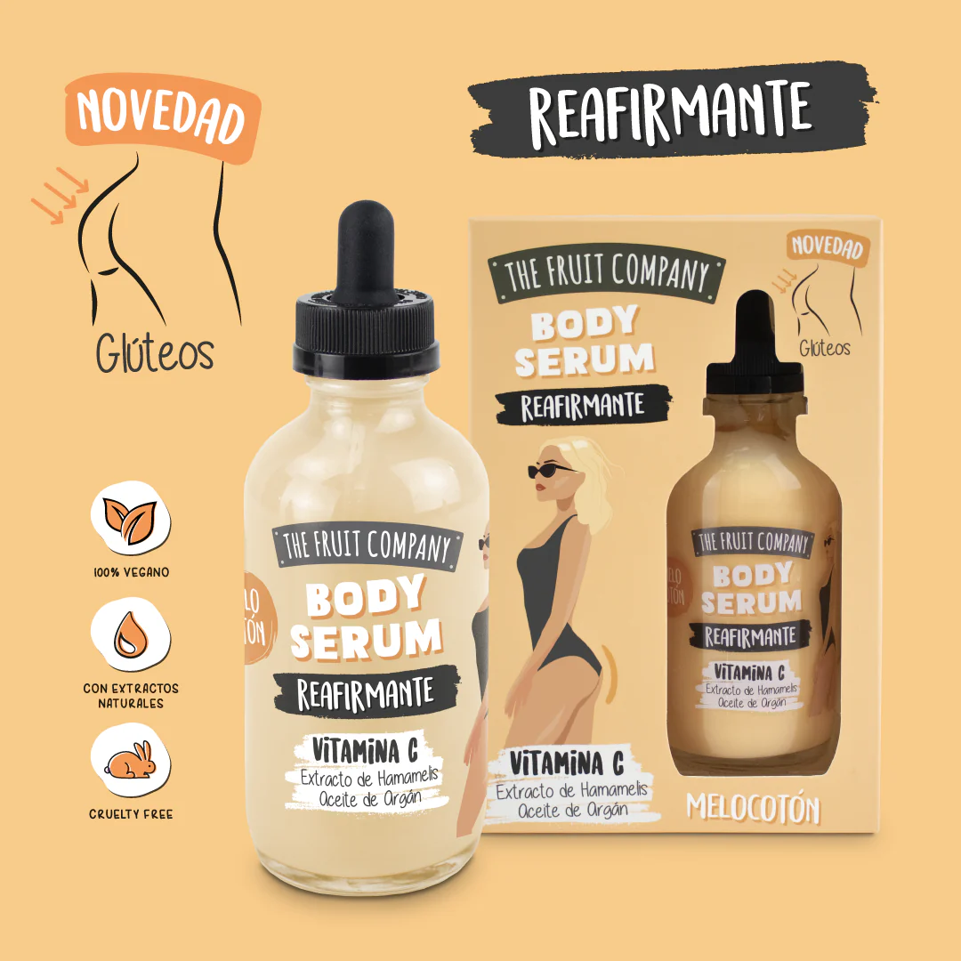 BODY SERUM REAFIRMANTE PARA GLÚTEOS - MELOCOTÓN - THE FRUIT COMPANY - Image 3