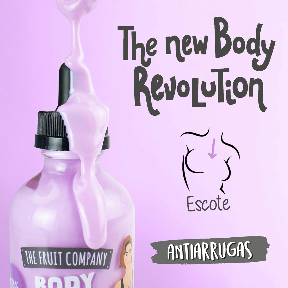 BODY SERUM ANTIARRUGAS PARA ESCOTE - MORAS - THE FRUIT COMPANY - Image 3