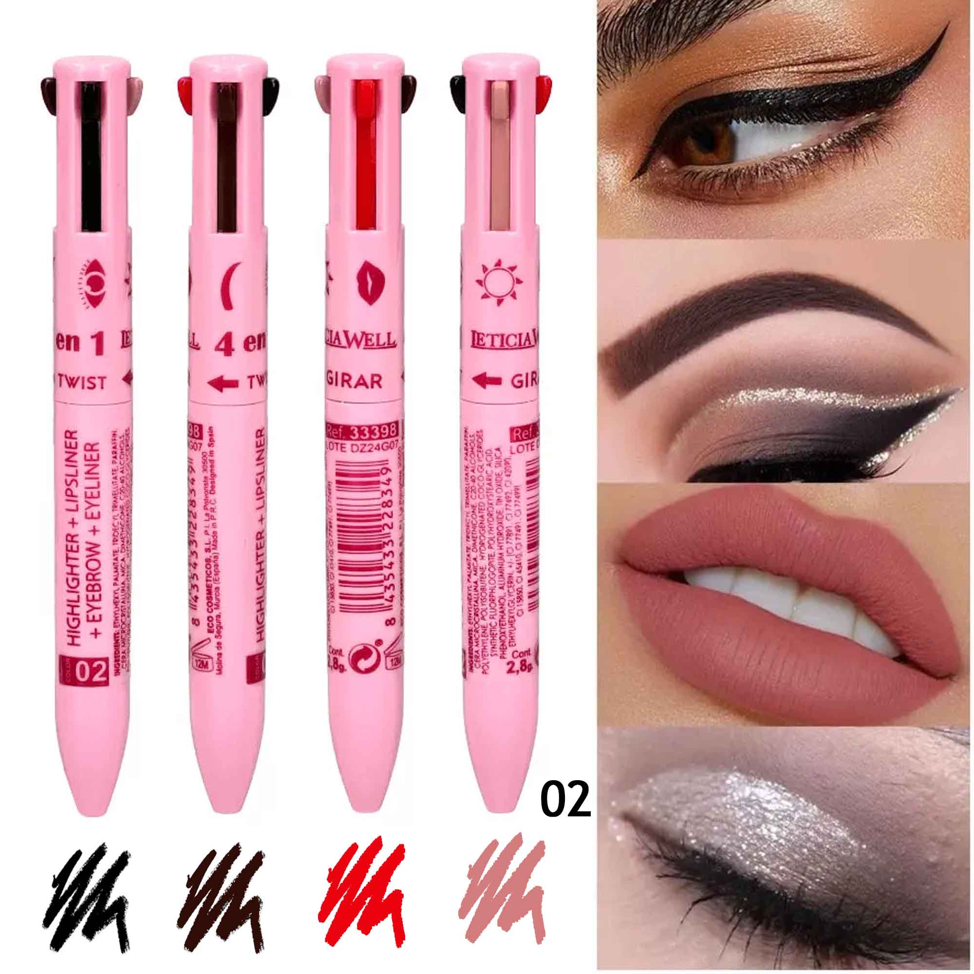 Make Up Pen 4 en 1 – LETICIA WELL - Image 3