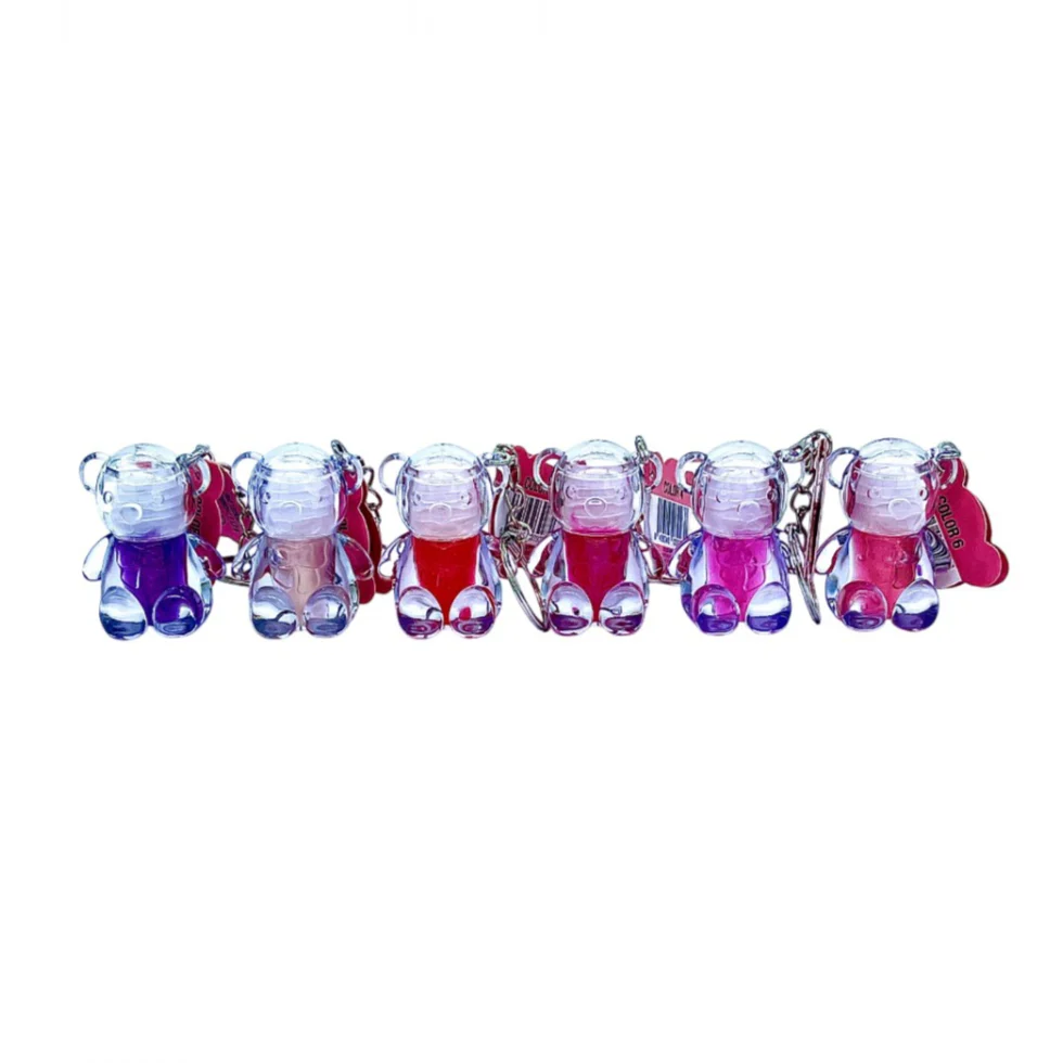 Brillo de labios voluminizador Osito llavero - Lip Oil Teddy Bear - DDonna