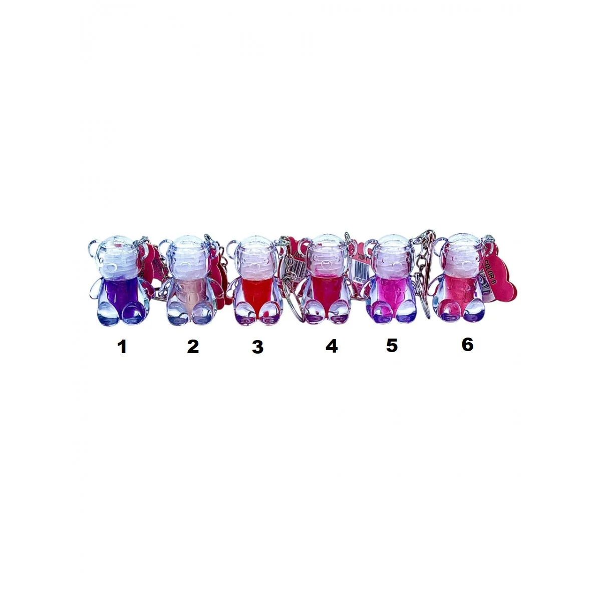 Brillo de labios voluminizador Osito llavero - Lip Oil Teddy Bear - DDonna - Image 3