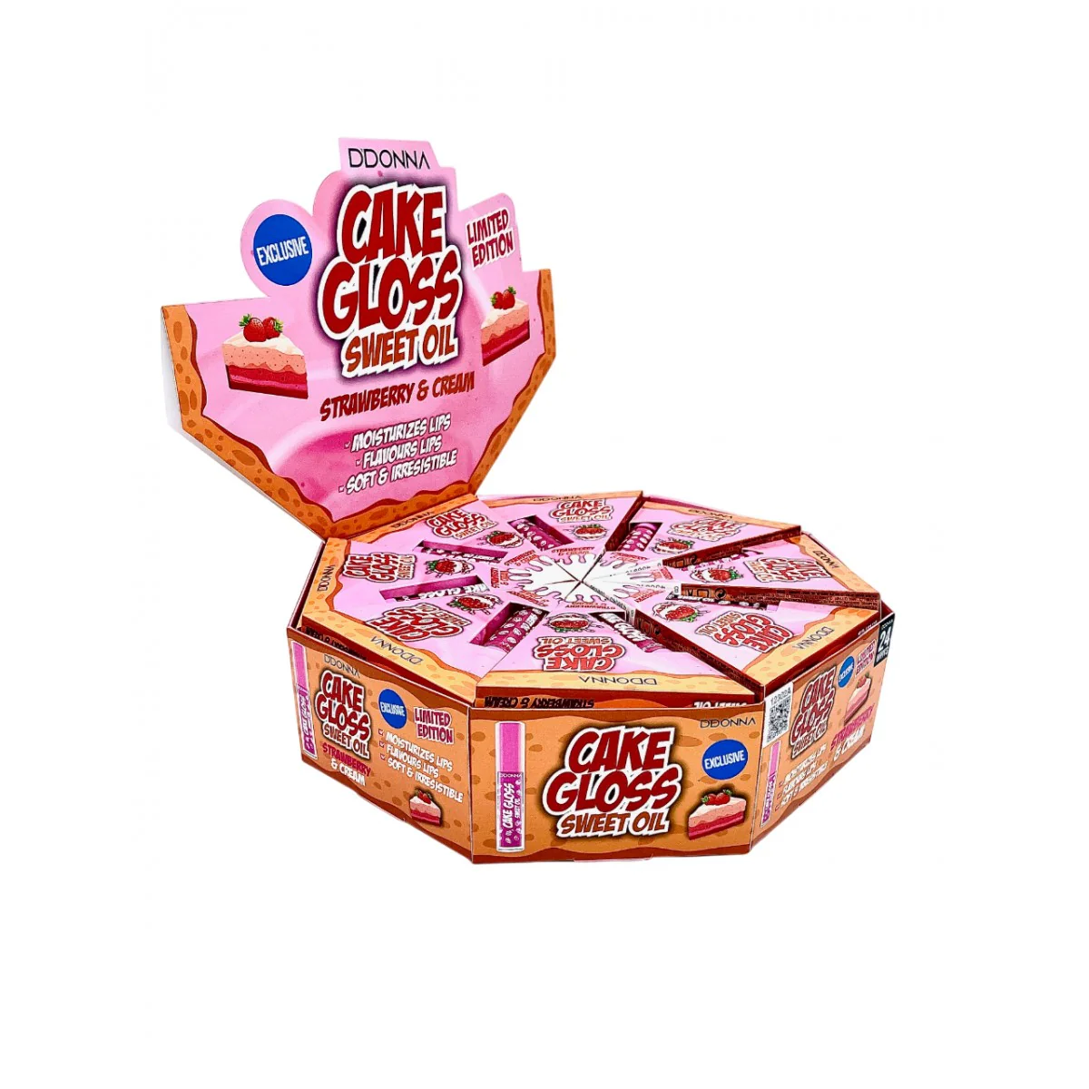 Brillo tarta de Fresa y Nata -Cake Gloss Strawberry&Cream - DDonna - Image 3