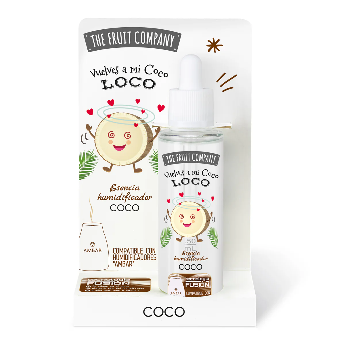 Esencia Humidificador Coco 50 ml - The Fruit Company