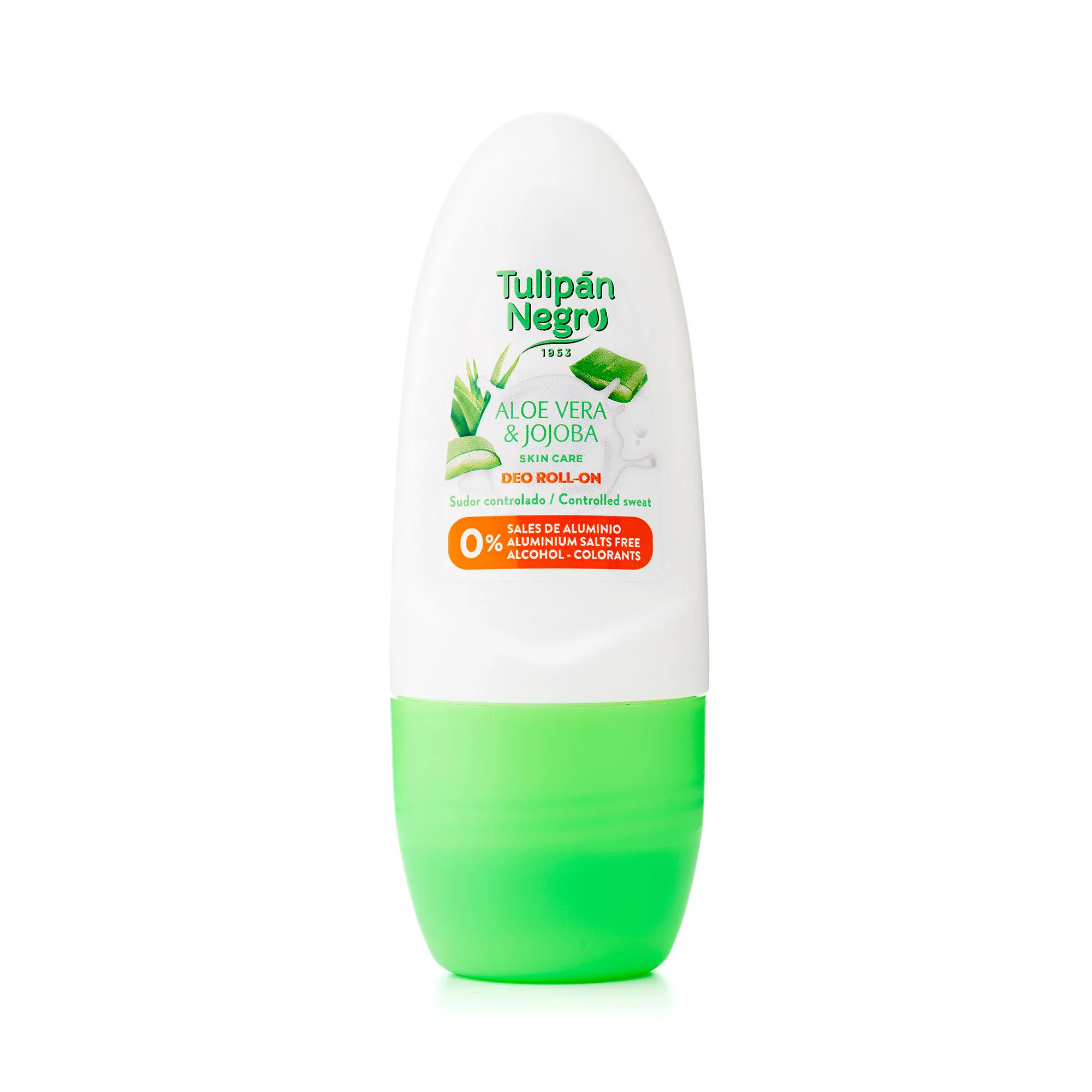 DESODORANTE ANTITRANSPIRANTE ROLL-ON ALOE VERA Y JOJOBA 50 ml - Tulipán Negro - Image 2