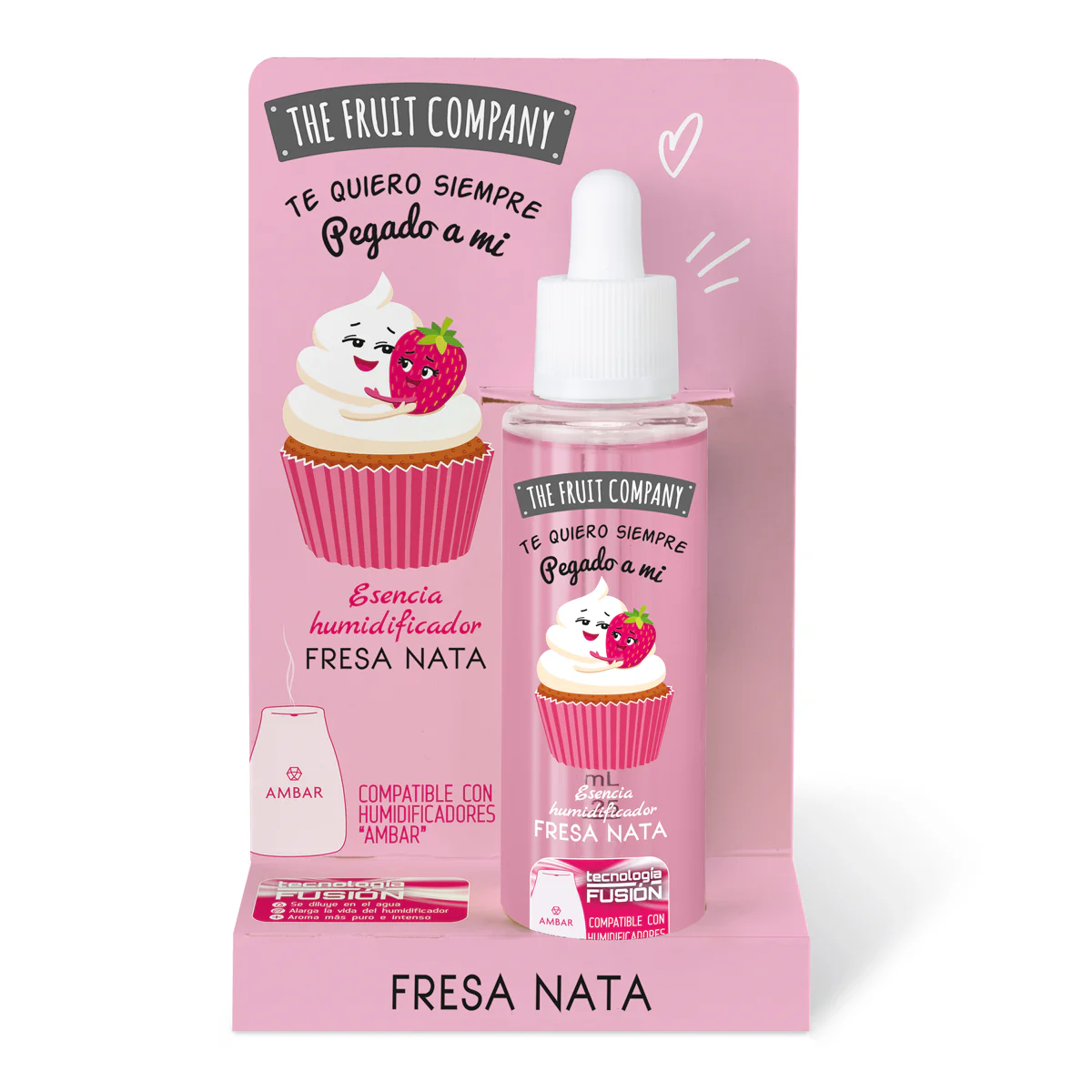 Esencia Humidificador Fresa y Nata 50 ml - The Fruit Company