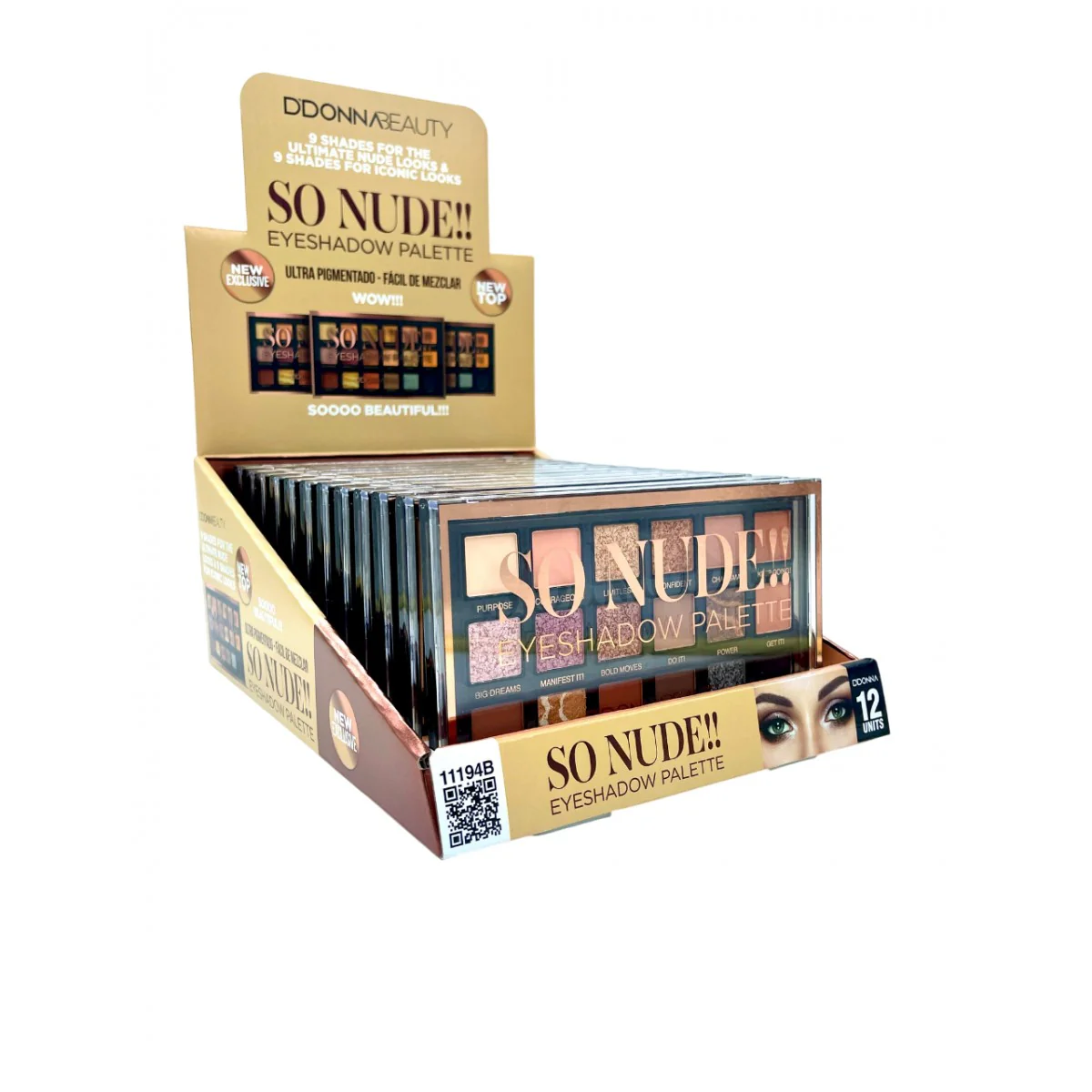 Paleta de Sombras SO NUDE – DDONNA - Image 2