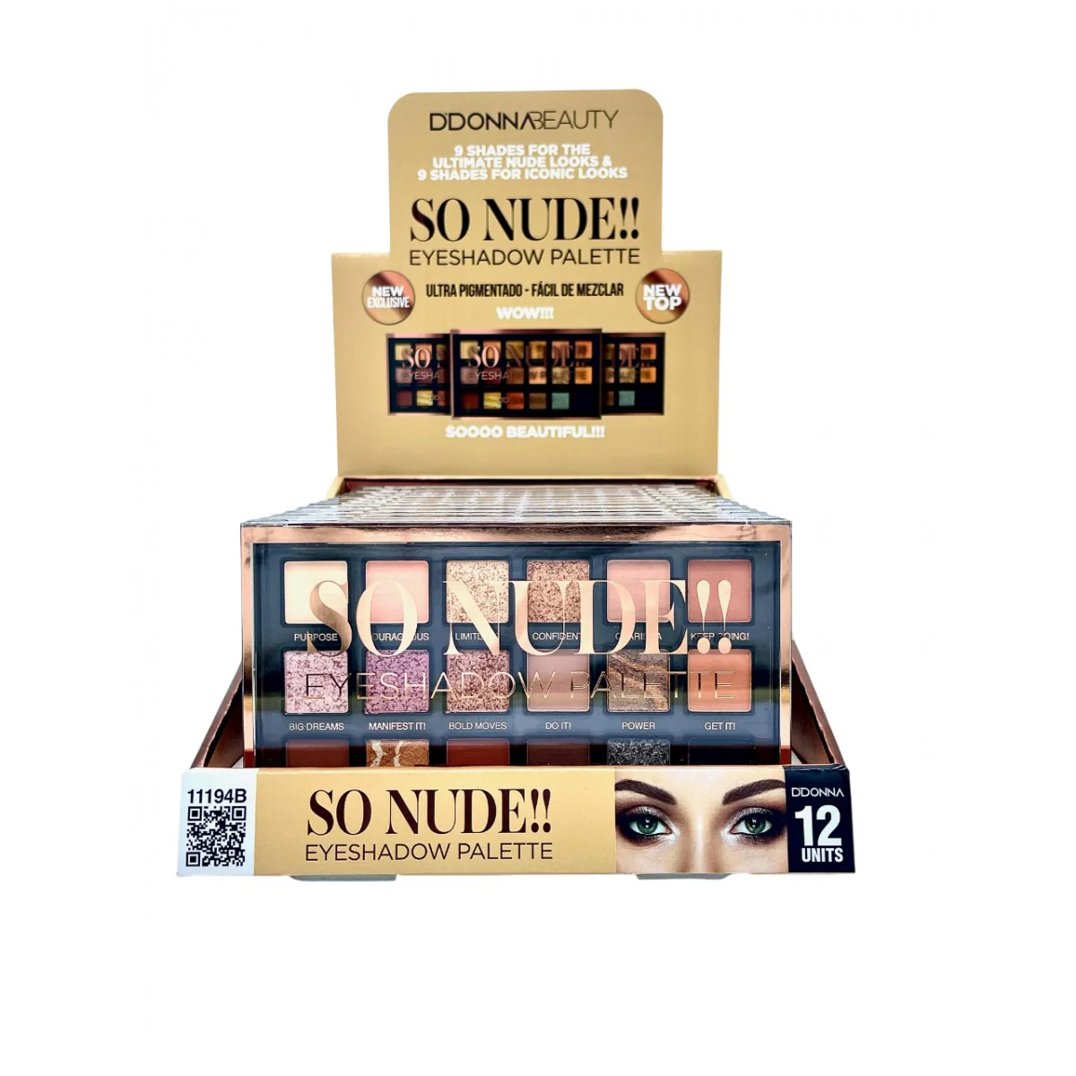 Paleta de Sombras SO NUDE – DDONNA - Image 3