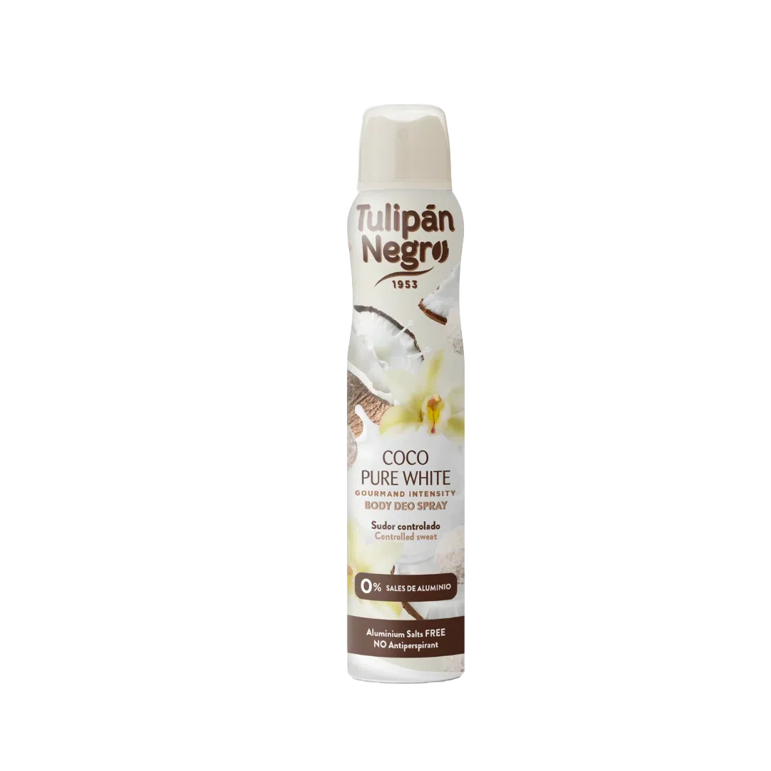 DESODORANTE SPRAY COCO PURE WHITE - TULIPÁN NEGRO - Image 2