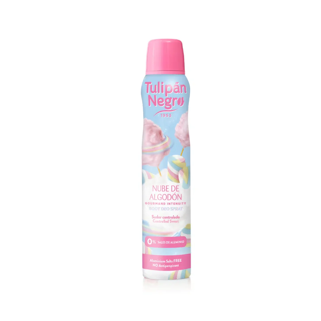 DESODORANTE SPRAY NUBE DE ALGODÓN 200ml - TULIPÁN NEGRO - Image 2