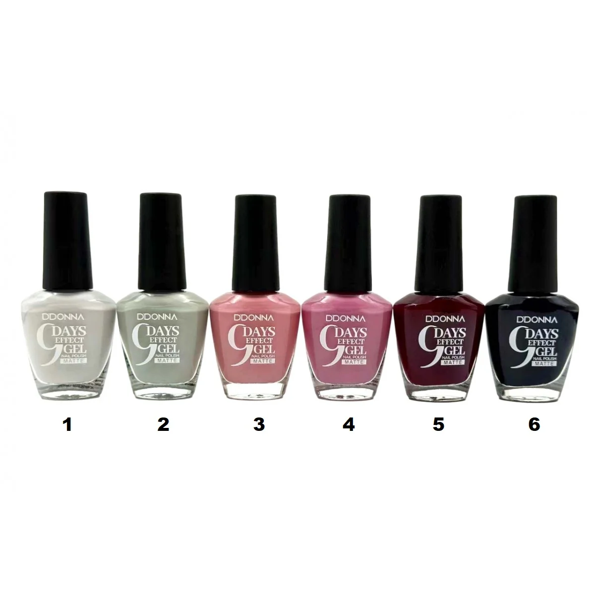 ESMALTE DE UÑAS 9 DÍAS EFECTO GEL Matte Brave 13 - D'DONNA - Image 4