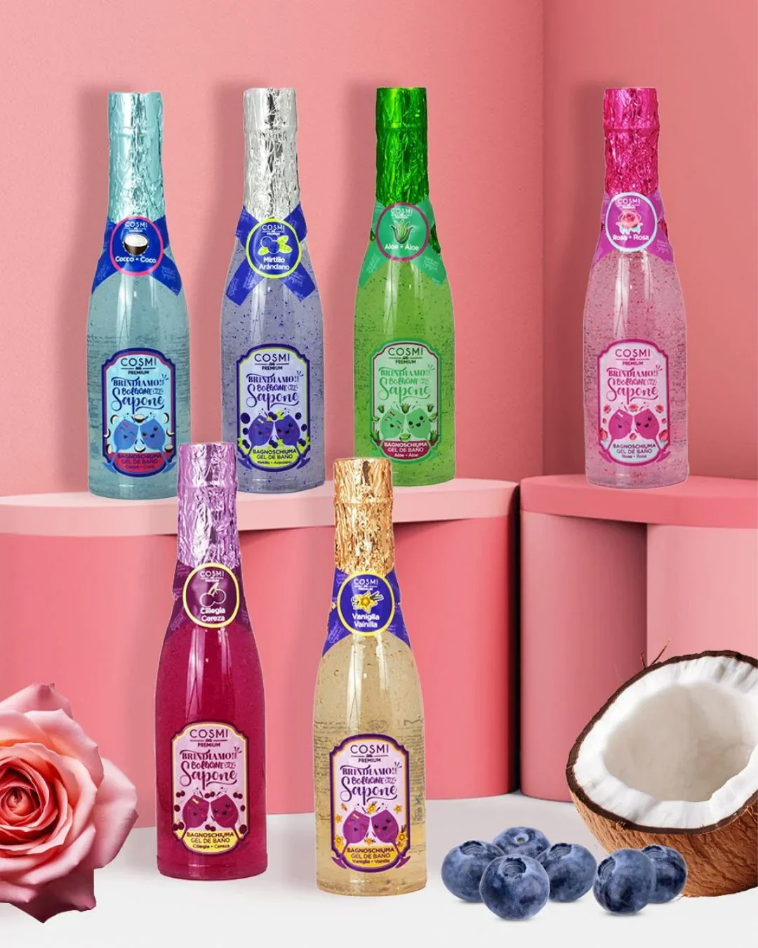 Gel burbujas Champan Aloe - COSMI - Image 2