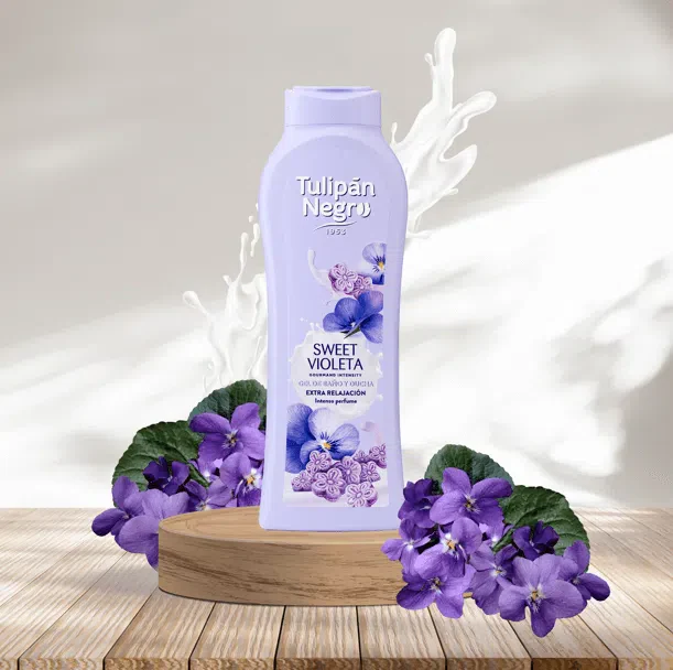 Gel de baño Sweet Violeta 650 ml - Tulipan Negro