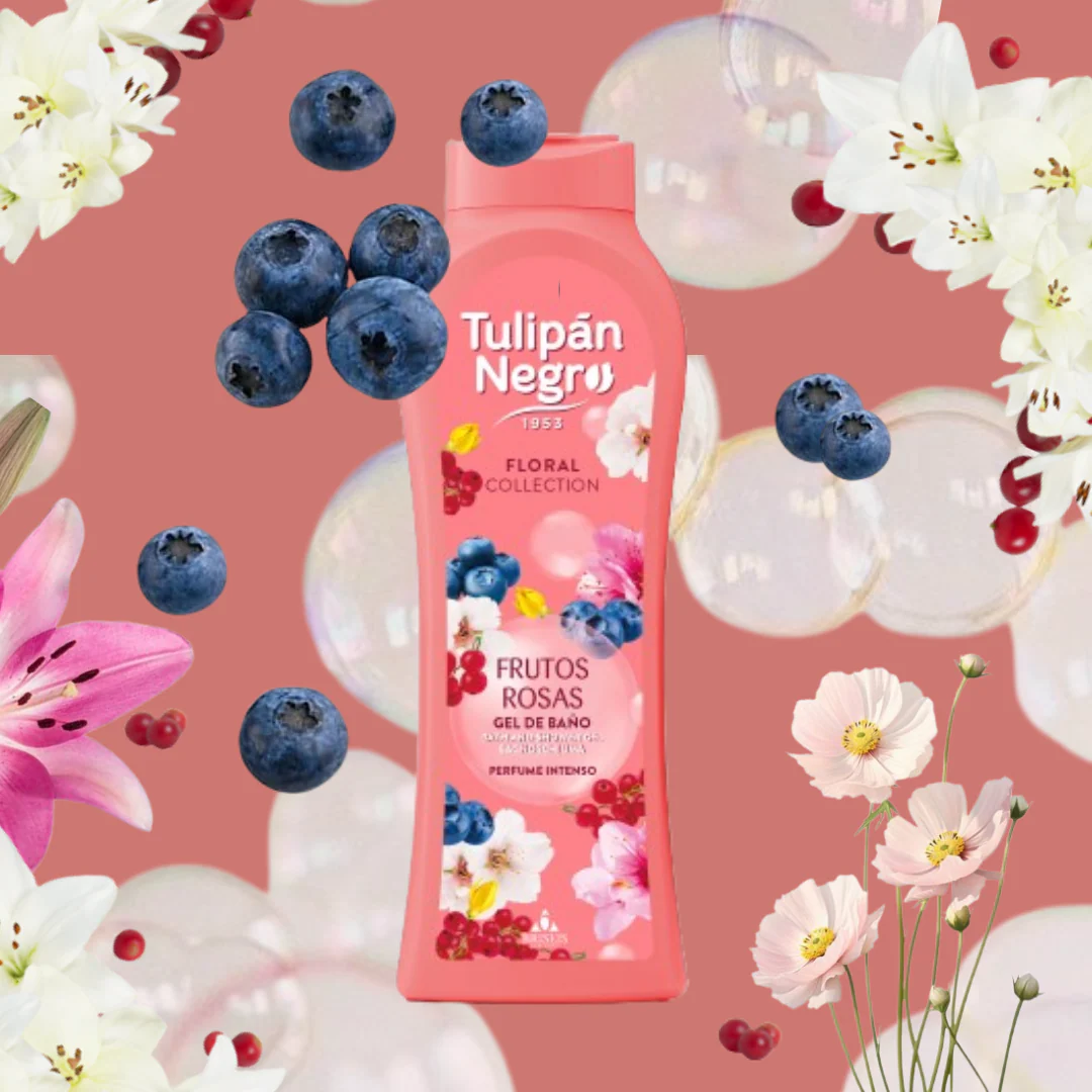 Gel de Baño Frutos Rosas 650 ml - Tulipán Negro
