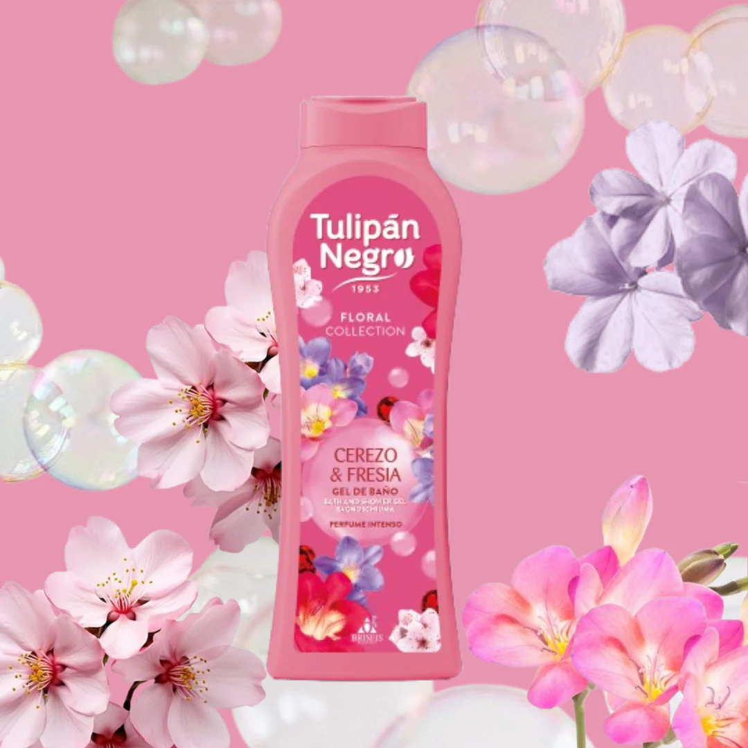Gel de Baño Cerezo & Fresia 650 ml - Tulipán Negro