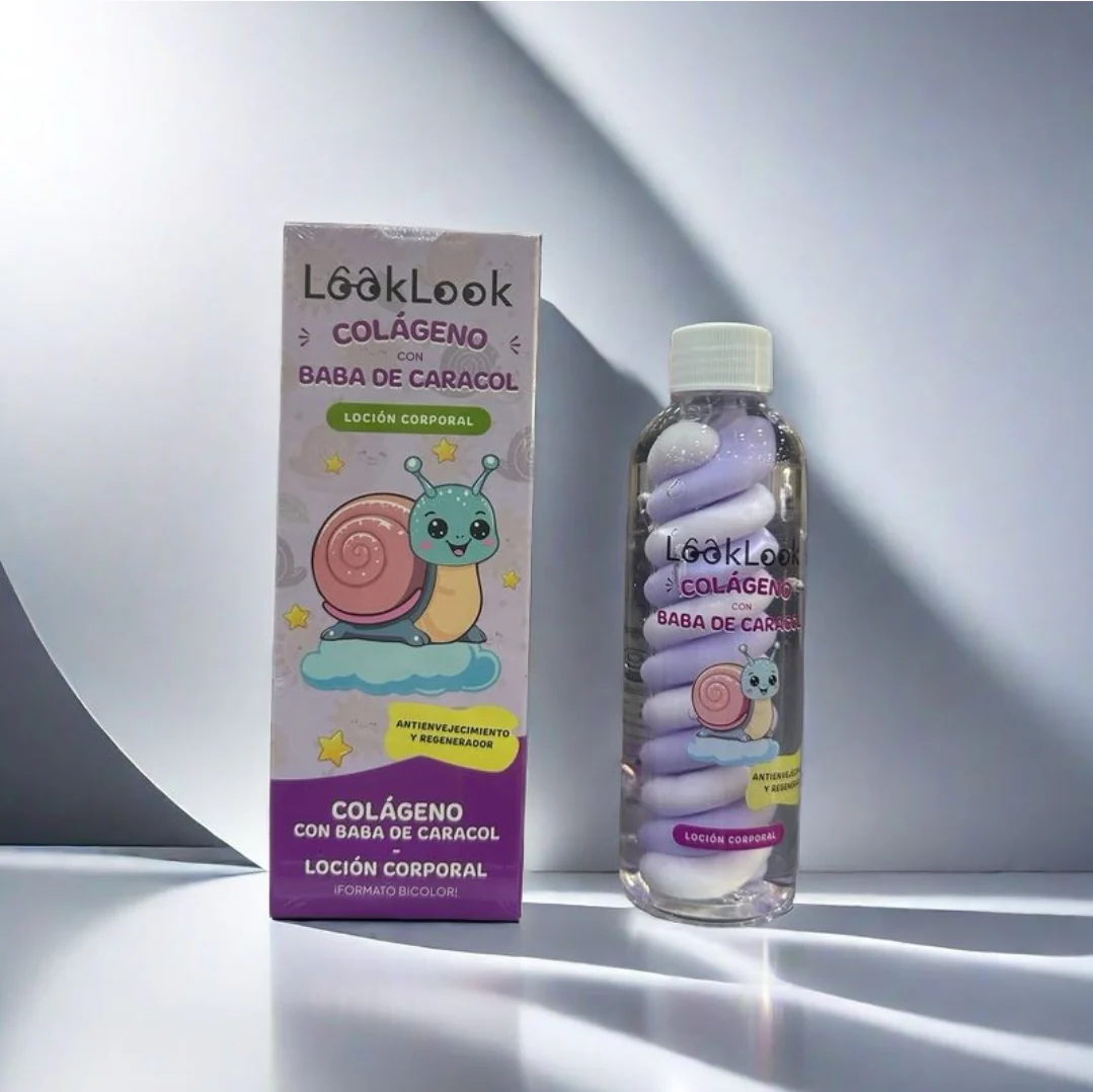 Loción corporal Bicolor BABA DE CARACOL – LOOK LOOK - Image 3