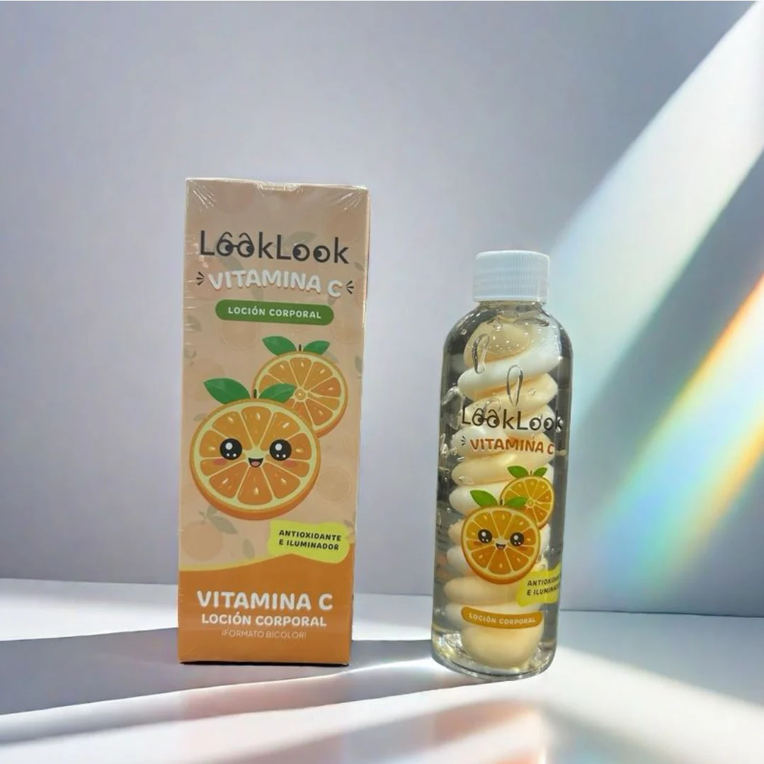 Loción corporal Bicolor NARANJA – LOOK LOOK - Image 3