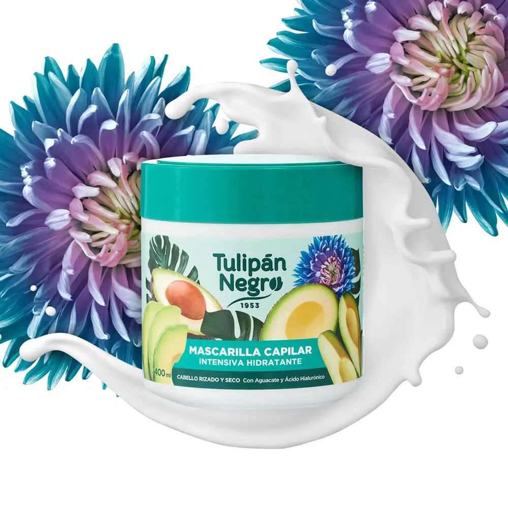 Mascarilla Capilar Hidratante Intensiva 400 ml - Tulipán Negro