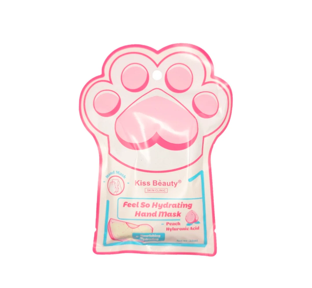 Mascarilla para Manos Hidratante Melocotón y Ácido Hialurónico