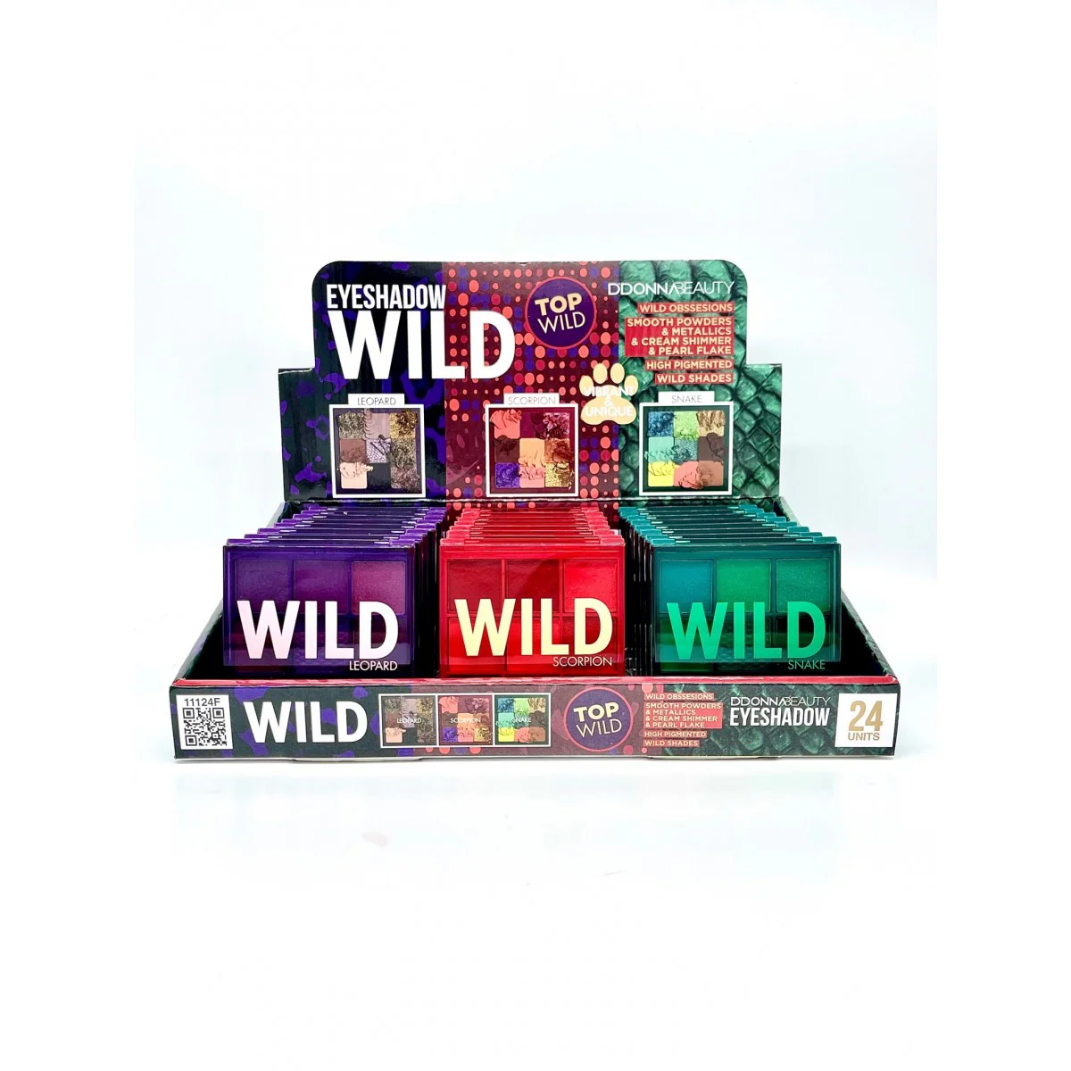 Paleta de Sombras Wild 9 tonos - D'DONNA