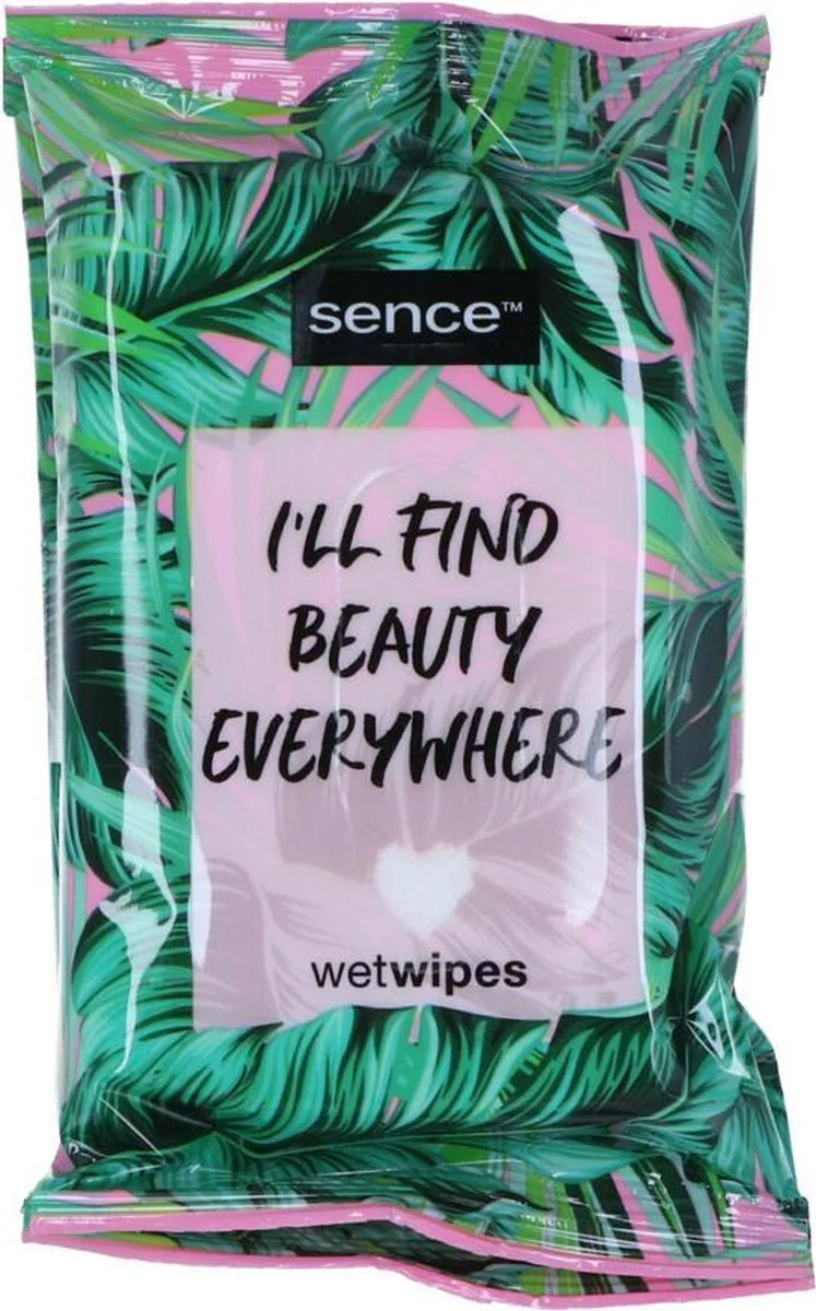 Set de 2 paquetes de 15 toallitas I'll Find Beauty Everywhere - Sence